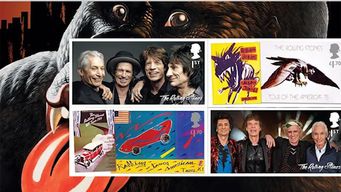 royal mail celebra los 60 anos de los rolling stones con 12 sellos de la banda