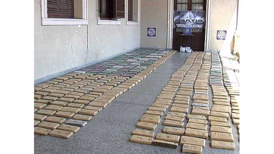 Cuatro procesados por los más de 600 kilos de marihuana