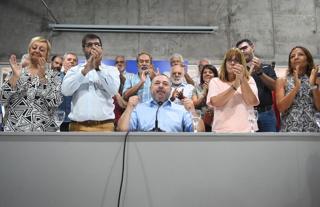 MPP presentó candidatura de Mario Bergara. Foto: Foco UY