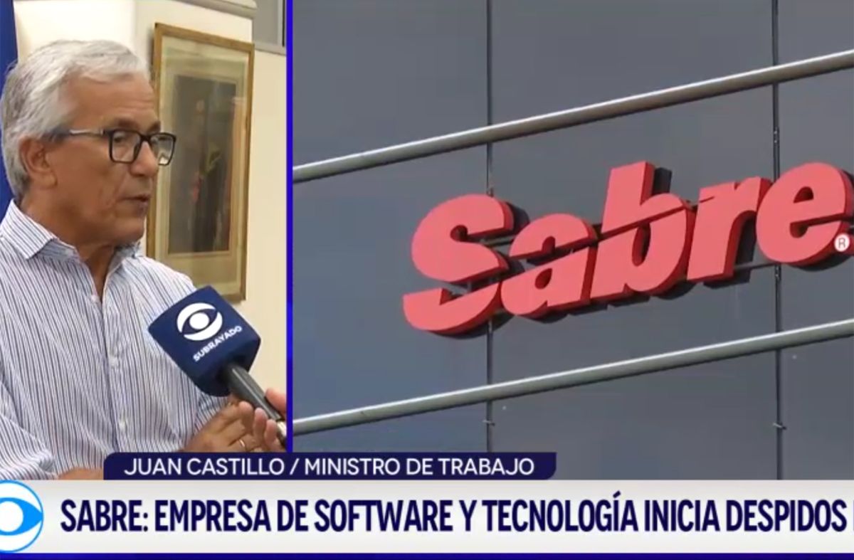 Juan Castillo sobre despidos en Sabre: "Es un hecho que se repite de no tener anuncios previos"