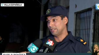 despliegue de guardia republicana en villa espanola, luego de tiroteo a padre e hijo