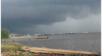 meteorologia emitio una advertencia amarilla por tormentas intensas