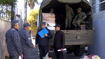 fuerzas armadas repartieron mas de 71 toneladas de alimentos a ollas y merenderos en un mes