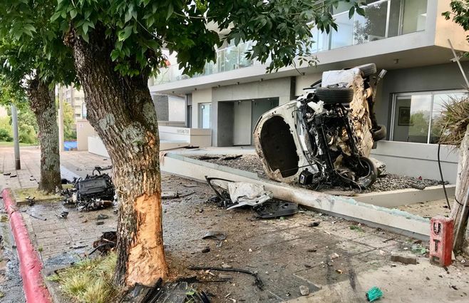 Siniestro de tránsito en Colonia.