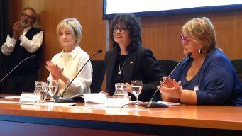 Foto: Subrayado. De izquierda a derecha: Gabriela Valverde, Alejandra Casablanca y Sandra Lazo.