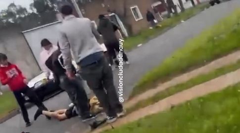 Arresto ciudadano en San José: vecinos inmovilizaron al sospechoso de haber matado a un hombre en su casa