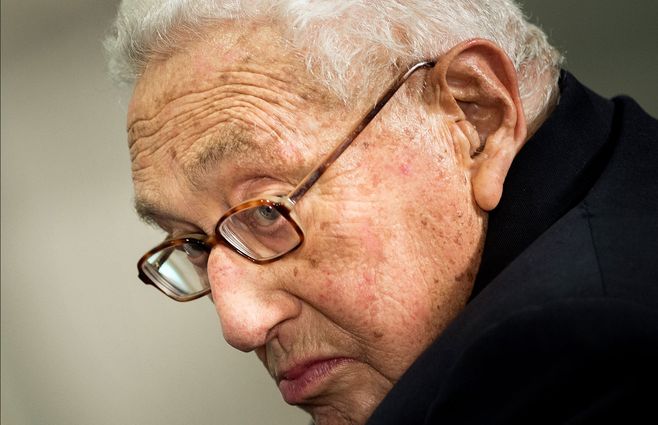 Henry Kissinger. AFP.