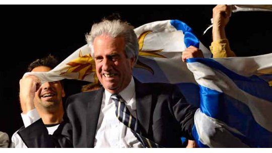Vázquez festeja AFP