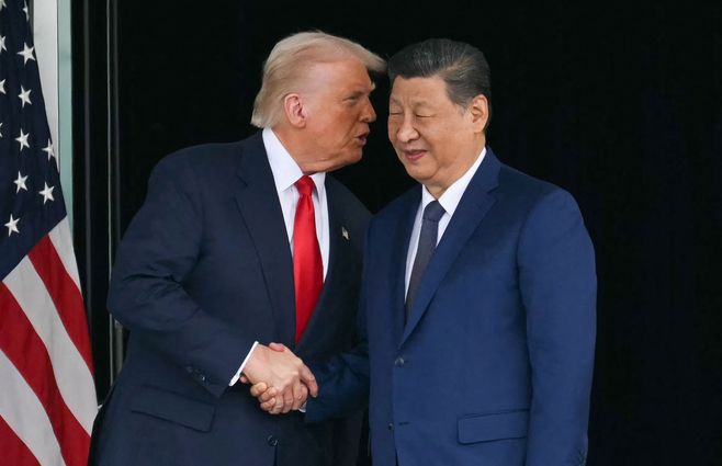 Trump y Xi Jinping. Foto: AFP