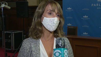 senadora asiain presento un nuevo proyecto de ley sobre el delito de peligro