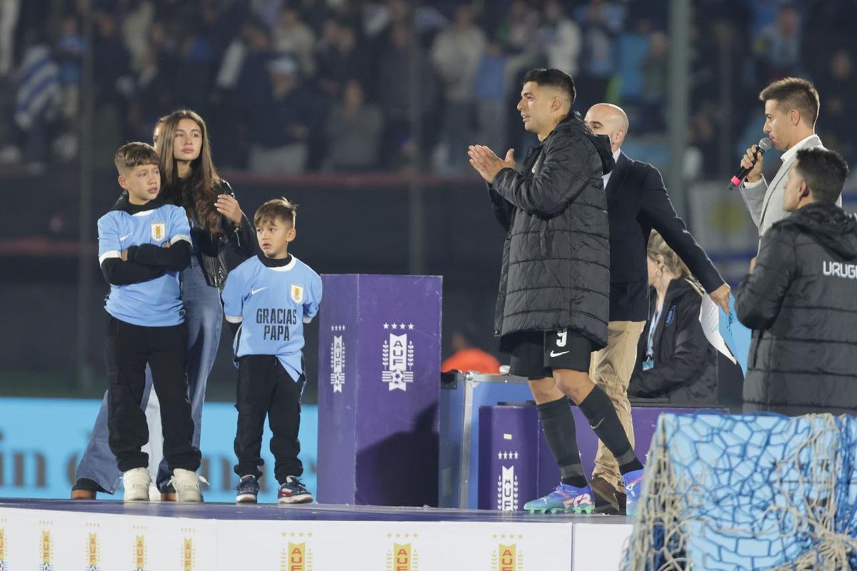 Último partido de Luis Suárez con la Celeste. Foto: Foco UY