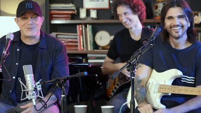 Sanz y Juanes dieron el puntapie inicial. La iniciativa se circunscribe en la campa&ntilde;a #Qu&eacute;dateEnCasa