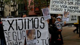 vecinos del marconi marcharon en reclamo de seguridad y mayor presencia del estado en el barrio