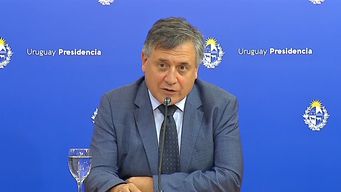 Canciller Omar Paganini en Presidencia.&nbsp;