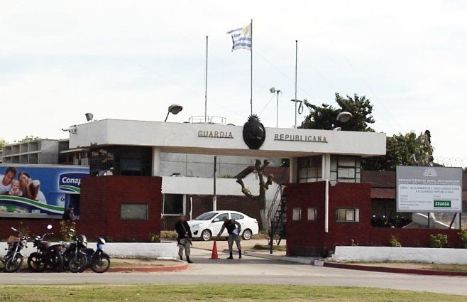 Foto de archivo. Sede de la Guardia Republicana, en Montevideo.