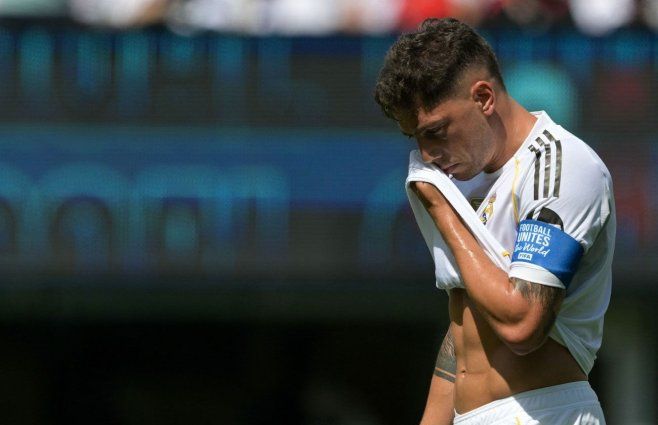 Federico Valverde, capitán del Real Madrid. Foto: AFP