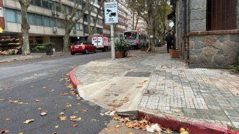 Foto: Mª Eugenia Scognamiglio, Subrayado. Esquina donde ocurrió el intento de rapiña.