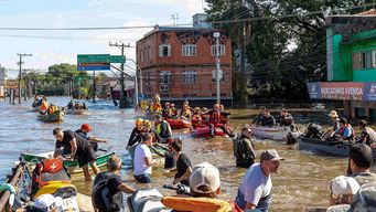 inundaciones en rio grande do sul: cancilleria divulgo vias para que uruguayos puedan solicitar ayuda