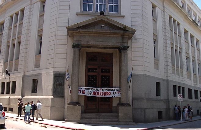 FOTO: el sindicato ocupó las oficinas centrales de El Correo el 20 de diciembre.