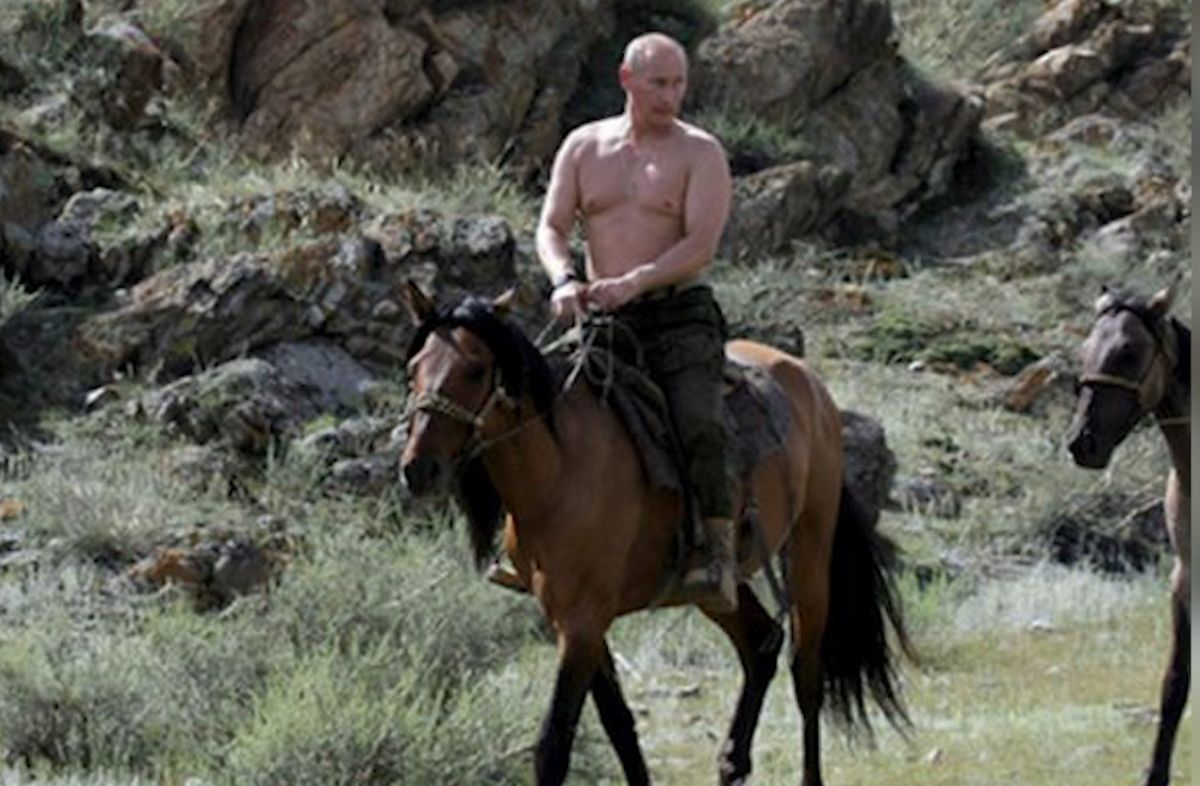 Mandatarios del G7 bromearon sobre la foto de Putin con el torso desnudo