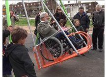Intendencia inauguró segundo parque de juegos accesibles