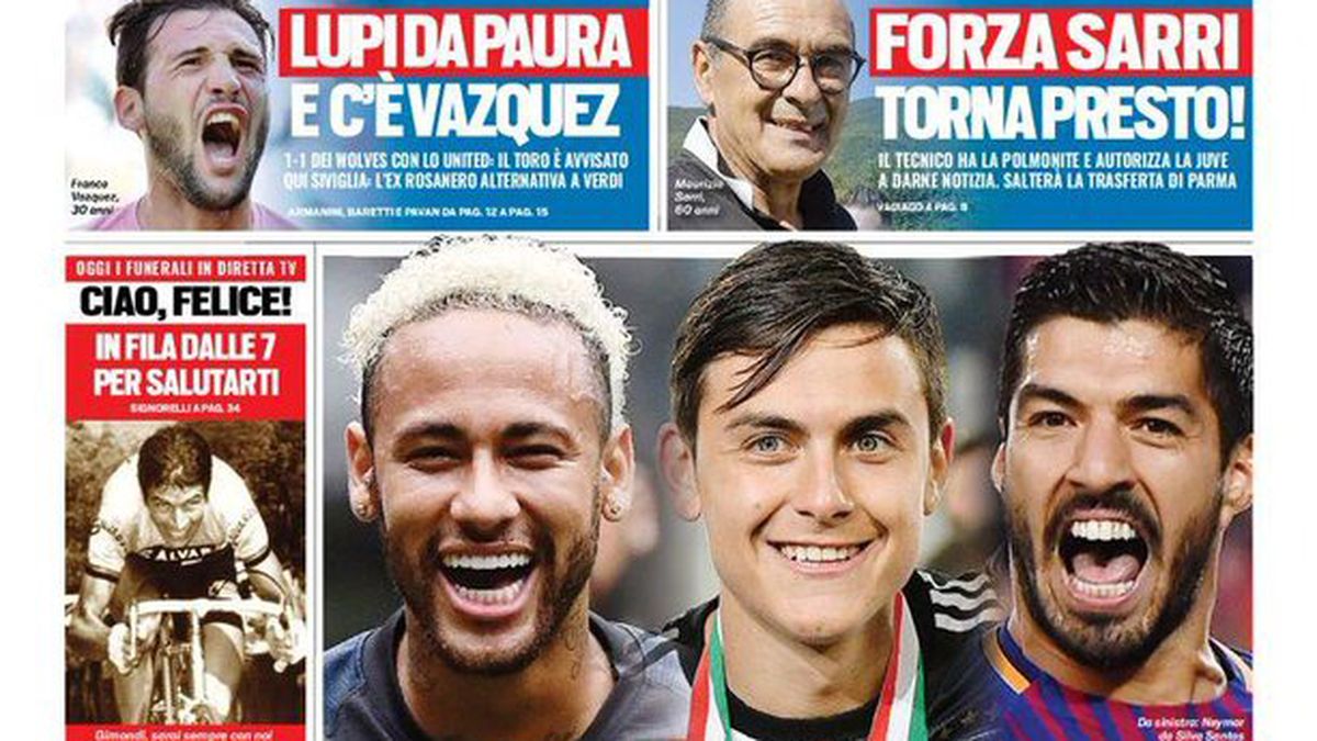 ¿Operación triangular?: Suárez a la Juventus, Dybala a PSG y Neymar al Barcelona