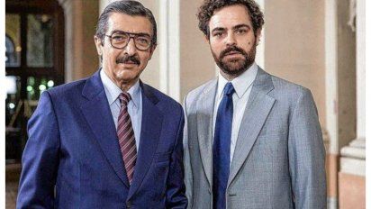 Darín y Lanzani caracterizados como Strassera y Moreno Ocampo