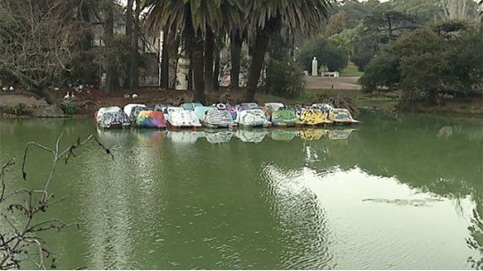 lago parque rodó
