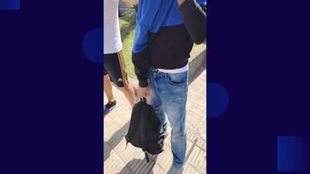 arresto ciudadano: detienen a delincuente que le quiso robar a una mujer de 86 anos y la lastimo