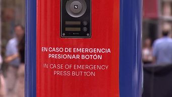 interior instala dos nuevos totem en montevideo e incorpora drones que cubriran el 40% de la capital