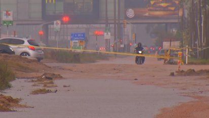 lluvia causo destrozos en zonas de ciudad de la costa sin drenaje