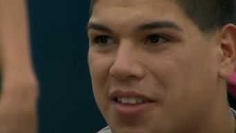 la expresion de thiago cuando maxi no lo salvo de la placa de gran hermano: ¿esperaba otra cosa? 