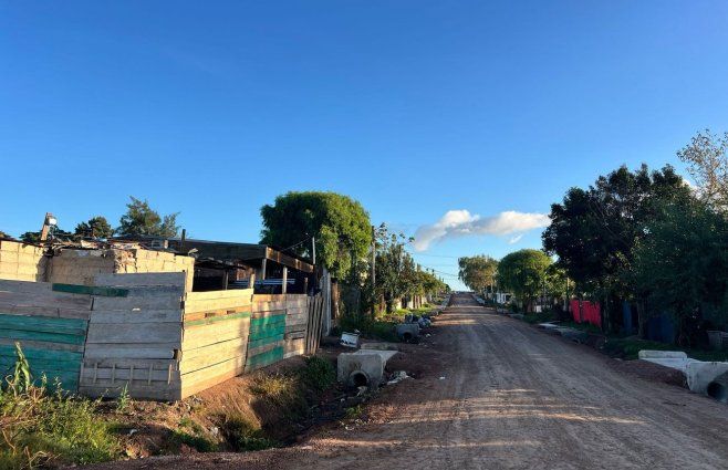 Foto: Subrayado. Calle donde se ubica la vivienda del doble homicidio.&nbsp;