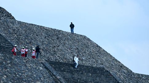 Escenario del homicidio. Foto: AFP Escenario del homicidio. Foto: AFP