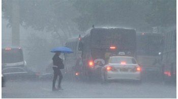 llamado de atencion nivel amarillo por tormentas intensas para la costa