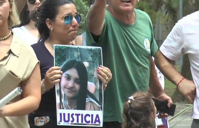 Vecinos marcharon en Durazno la semana pasada, en reclamo de justicia por Valentina.