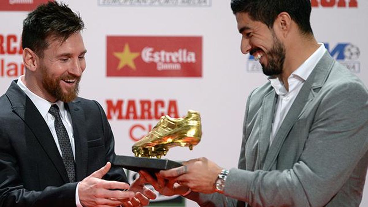 Botas de oro discount de luis suarez