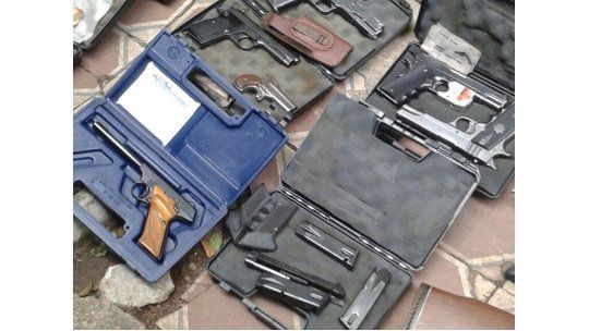 armas incautadas