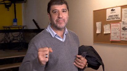 Fernando Pereira en el secretariado del PIT-CNT.