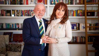 Foto: Cristina Fernández en X. Lula y Fernández, en Buenos Aires.