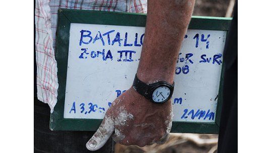 Hallazgo del Batallón 14: dos laboratorios analizan los restos