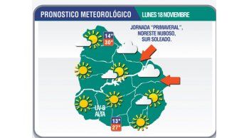 Hoy será un día seco, soleado y con temperatura máxima de 28º