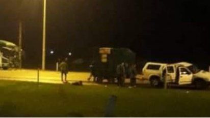 dos hombres murieron tras choque entre camioneta y omnibus