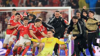 champions: el sorteo quiso que real madrid vuelva a enfrentar a benfica, tras la agonica derrota del miercoles