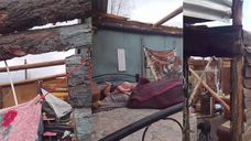 Todo se me voló, todo: el relato de una familia a la que se le voló el techo de la casa durante el temporal en Salto