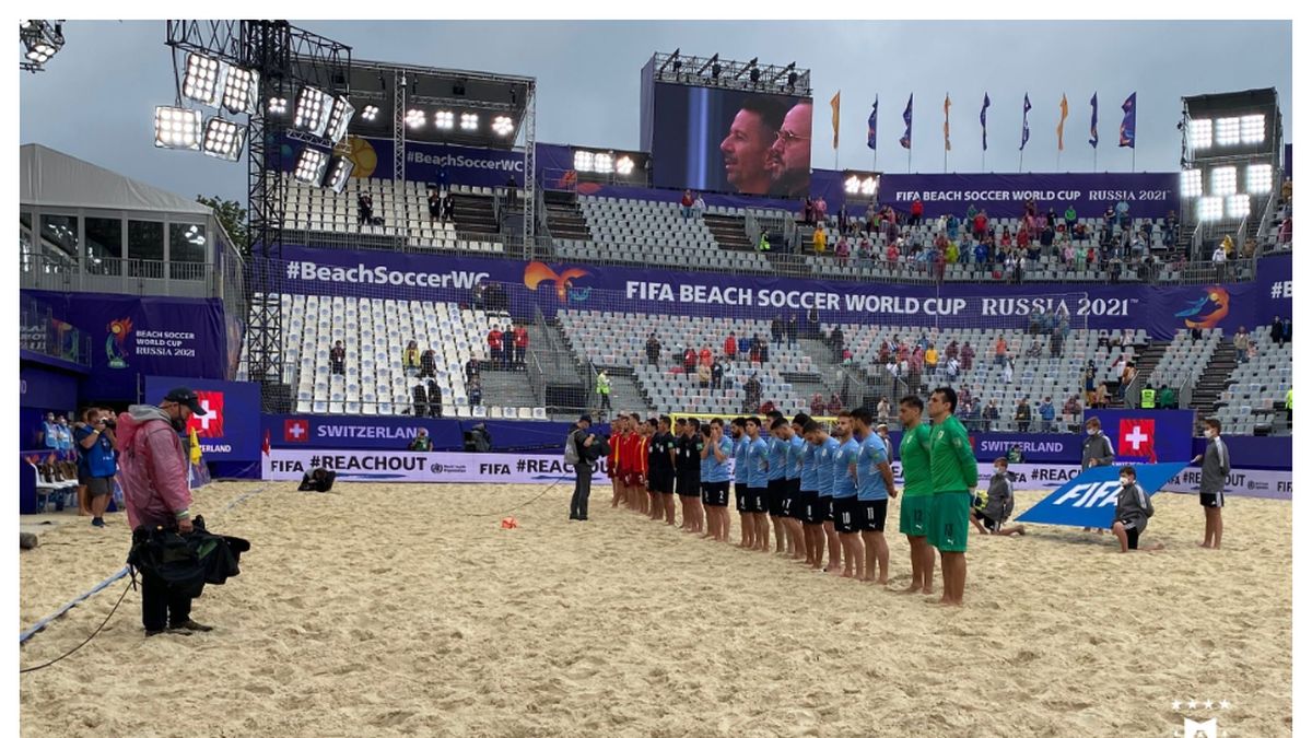 Fútbol playa: Uruguay venció a Portugal, último campeón del mundo