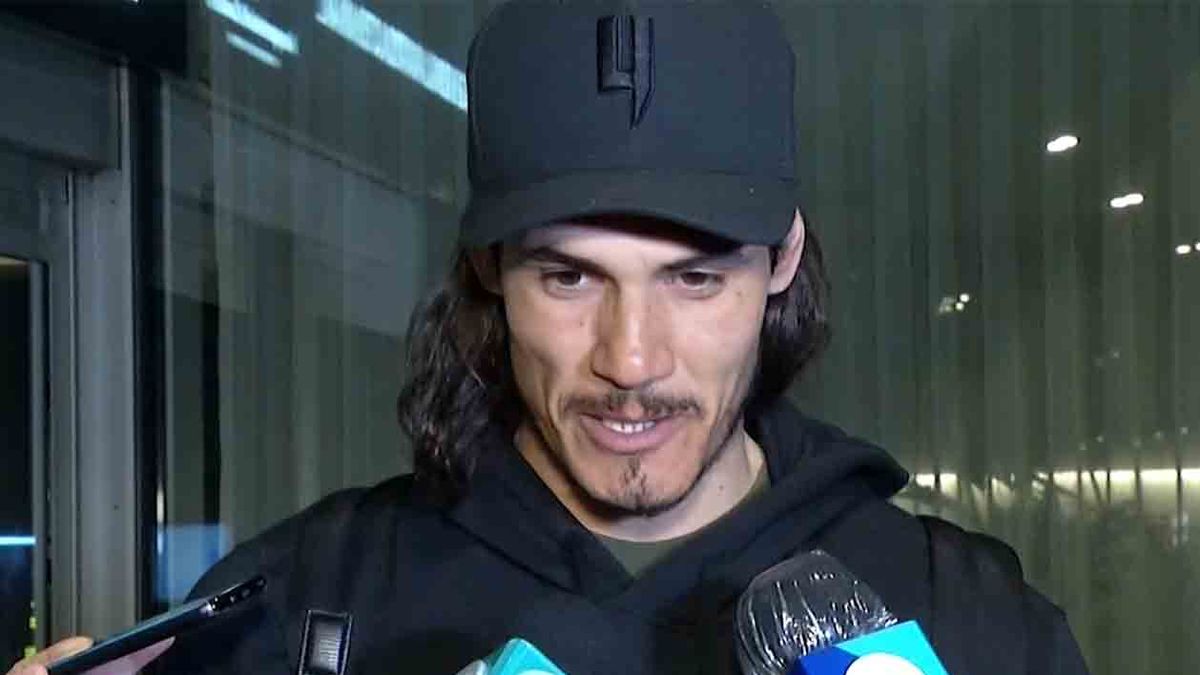 Cavani reveló que tuvo coronavirus y que le pidió a Tabárez no ser citado