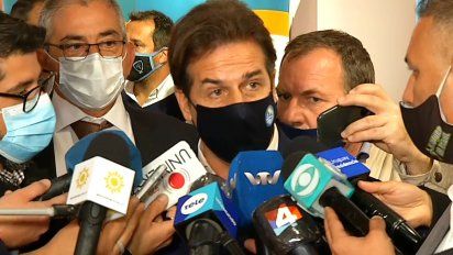 en poco tiempo van a tener la decision del gobierno, dijo lacalle pou sobre cardoso 