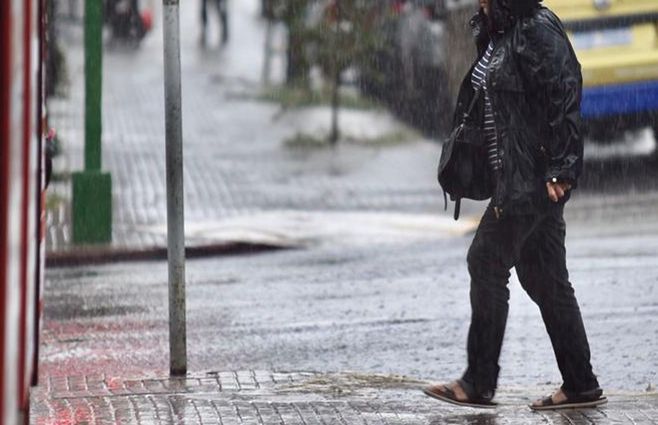 La lluvia que registró Meteorología fue en todo el país. Foto: FocoUy-.