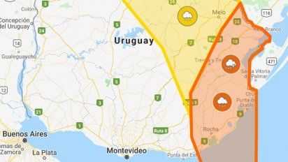 nueva alerta naranja y amarilla por tormentas fuertes y lluvias intensas